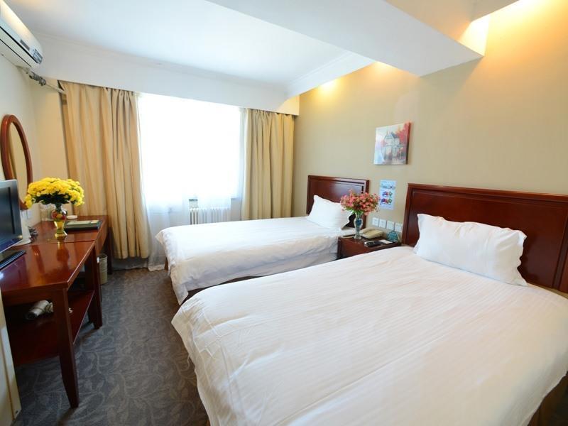 Greentree Inn Jiangsu Nantong Stadium West Qingnian Road Business Hotel Exterior photo