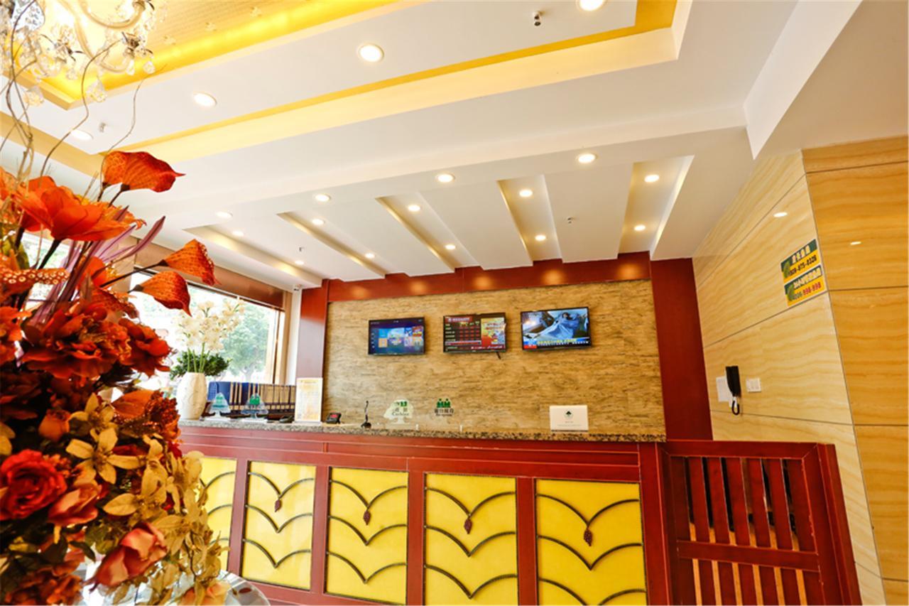 Greentree Inn Jiangsu Nantong Stadium West Qingnian Road Business Hotel Exterior photo